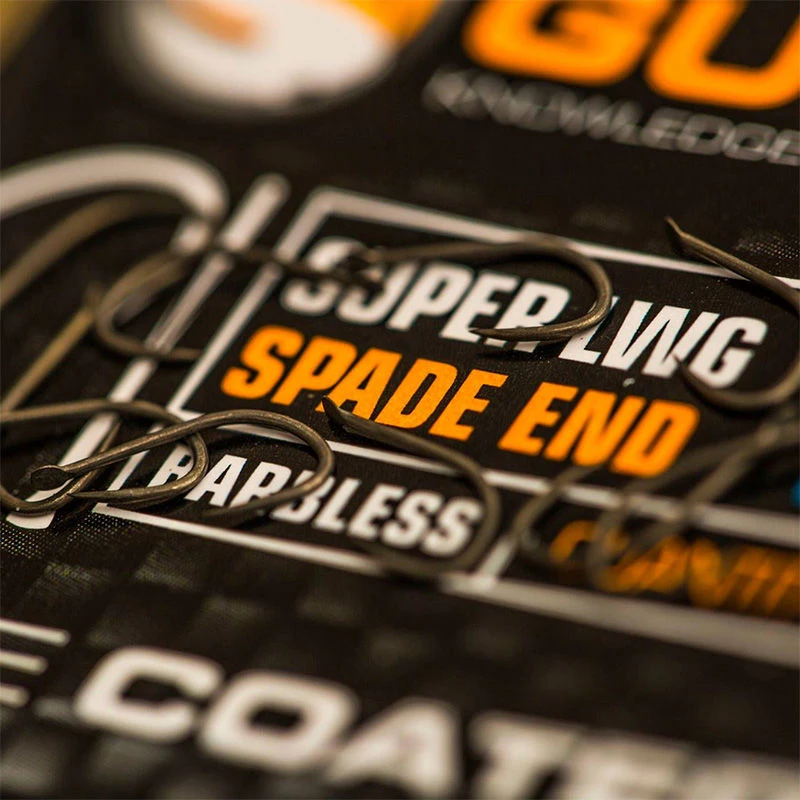 Guru Super LWG Spade End Barbless Hooks